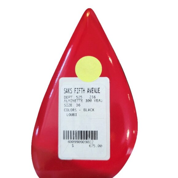 Christian Louboutin Black Suede Pumps - Picture 10 of 14